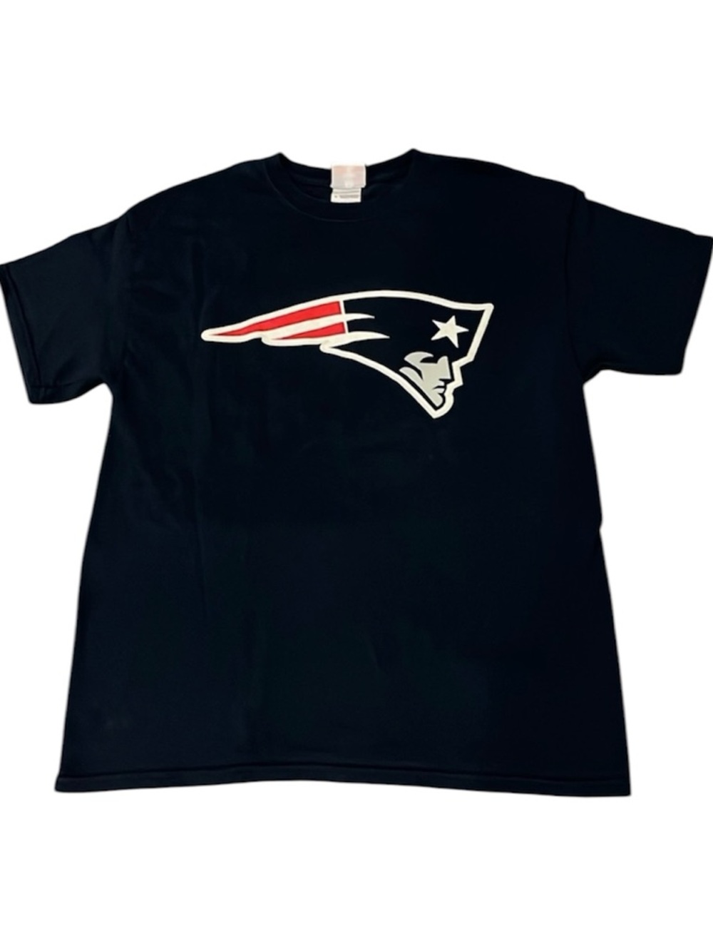NFL New England Patriots Darrelle Revis #24 Navy Tee Men’s L